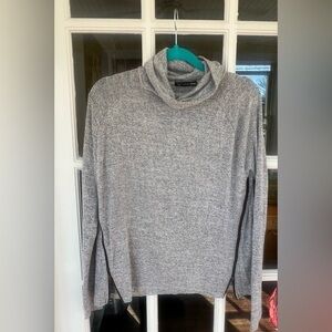 Rag & Bone Camden Side Zip Cowl Neck Sweater XS Grey